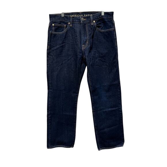 American Eagle Men's Loose Fit Jeans Dark Wash Size 34x34 Denim Casual - Picture 1 of 12